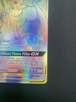 Charizard & Braixen GX Holo Card 251/236 Secret Sm-Cosmic Eclipse Edition - Image 4