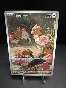 Pokemon TCG Mega Evolution Spearow Card 151/132 AR NM-M Condition - Image 1