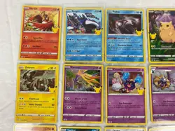 Celebrations 25th Anniversary x17 Trading Cards Pokemon TCG English Bulk 2021 NM - Image 2