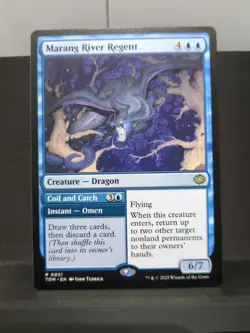 Magic: The Gathering Marang River Regent TDM 0051 Tarkir Dragonstorm Rare Card - Image 1