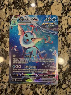 Jumbo Promo Flareon, Jolteon & Vaporeon VMAX Oversized Pokemon Cards SWSH 2021 - Image 1