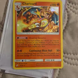 Pokemon Charizard 14/181 Holo Card Continuous Blaze Ball 150HP Flame Type 2019 - Image 3