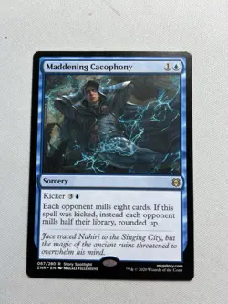 2020 Zendikar Rising Maddening Cacophony Expansion/Rare #67 - Image 1