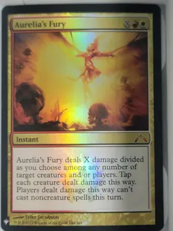 1 x Aurelia's Fury - Foil - The List - Gatecrash - LP - MTG - Image 1