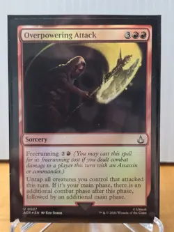 FOIL - MTG Overpowering attack #37 - Universes Beyond: Assassin's Creed - Image 1