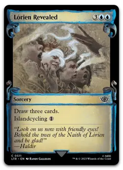 Lorien Revealed (Showcase Scrolls) #511 (NM) Lord of the Rings LTR Magic MTG - Image 1