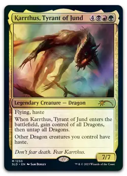 Karrthus, Tyrant of Jund #1250 (Foil) (NM) Secret Lair Drop SLD Magic MTG - Image 1
