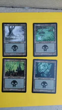 MTG - Swamp Odyssey 341,339,340,342 LP/EX - Image 1