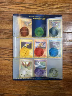 Pokemon Card Japanese Neo Genesis Premium File 1 2 3 Folder Set Vintage - Image 3