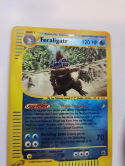 Feraligatr Expedition Reverse Holo Base Pokemon Card WOTC NM - Image 3