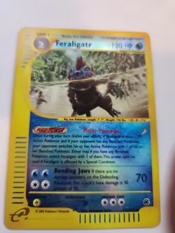 Feraligatr Expedition Reverse Holo Base Pokemon Card WOTC NM - Image 4