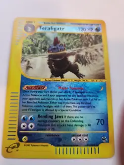 Feraligatr Expedition Reverse Holo Base Pokemon Card WOTC NM - Image 5