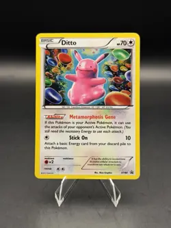 Pokemon TCG Ditto XY40 Black Star Promo Holo (Lightly Played) - Image 1