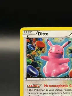 Pokemon TCG Ditto XY40 Black Star Promo Holo (Lightly Played) - Image 2