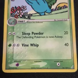 Pokemon Ivysaur 34/100 EX Crystal Guardians Uncommon Regular 2006 English 80HP - Image 3