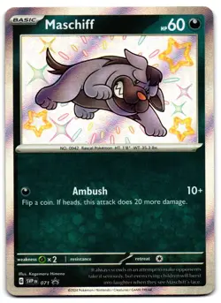 Maschiff 071 - Scarlet & Violet Promo Pokemon TCG - M/LP Card - Image 1