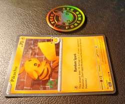 Pokemon TCG Pikachu 051/162 Cosmos, Pokemon Day 2026 + 30th Year Pikachu Coin - Image 5