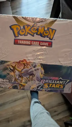 Pokemon TCG Sword & Shield - Brilliant Stars Booster Display Box - Image 1