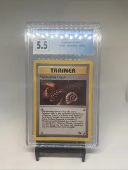 Pokemon - Fossil - Mysterious Fossil 62/62 - CGC 5.5 GRADED - EXCELLENT - 1999 - Image 4
