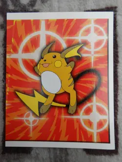 RAICHU #166 - STICKER MERLIN COLLECTION POKEMON - TRES BON ETAT - Image 1