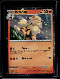 Arcanine SVP011 / Cosmos Holo S&V Black Star Promo 2023 (NM) / Pokemon TCG - Image 1