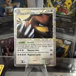 Pokemon TCG Ursaring Prime HSUnleashed 89/95 Holo Holo Rare Prime - Image 1