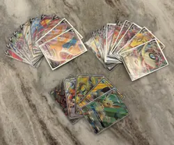 Pokemon Full Art V GX VMAX Lot Of 25 Charizard Lefeon Lapras - Image 1