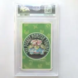 1996 Pokemon Green P/C MEOWTH Queen of Spades #052 GEM MT PSA 10 - Image 2