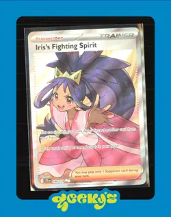 Pokemon Iris's Fighting Spirit 180/159 Sv09: Journey Together Holo - Image 1