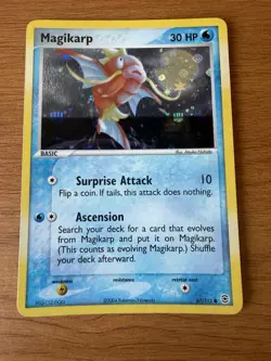 Pokemon Magikarp Common Reverse Holo EX FireRed & LeafGreen 67/112 2004 - Image 1