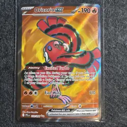 Oricorio Ex 110/094 ENGLISH Full Art Phantasmal Flames Pokemon TCG - Image 1
