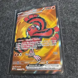 Oricorio Ex 110/094 ENGLISH Full Art Phantasmal Flames Pokemon TCG - Image 2