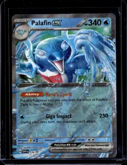 Palafin Ex SVP 126 / S&V Black Star Promo 2024 (NM) / Pokemon TCG - Image 1