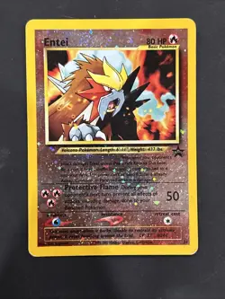 Pokemon TCG Entei Wizards Black Star Promos 34 Holo Promo Promo - Image 4