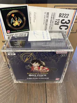 One Piece OP-01 Romance Dawn English BLUE Bottom Booster Box 1st Wave November! - Image 3
