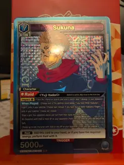 Sukuna SR UEX02BT JJK-3-015 Union Arena Jujutsu Kaisen Vol.2 - Image 1