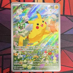 Pokemon Pikachu 088 SVP Scarlet & Violet Promo Basic Holo Card English - Image 1
