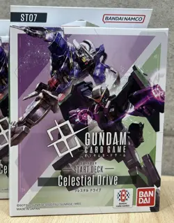 Gundam Card Game Start Deck Celestial Drive ST07 Japan ver Gundam 00 via FedEx - Image 1