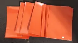 60 MTG Standard Card Sleeves Deck Protector - Solid Red - Image 1