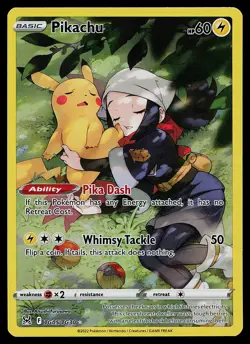 Pokemon Card - Pikachu Lost Origin TG05/TG30 Ultra Rare - Image 1