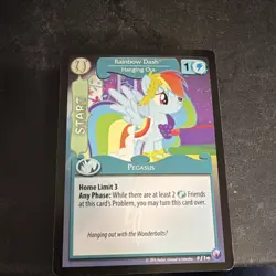 My Little Pony CCG Hasbro Enterplay Card Lot Rainbow Dash Deck - Image 1
