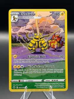 Electivire - GG08/GG70 - Pokemon Crown Zenith Galarian Gallery Holo Card NM - Image 1
