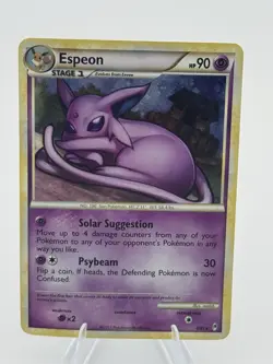 Pokemon Espeon Holo Rare TCG Card 4/95 Call of Legends Series 2011 - Image 2