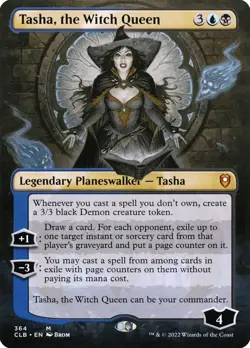 Tasha, the Witch Queen (Borderless) - Commander Legends: BfBG [Near Mint] - Image 1