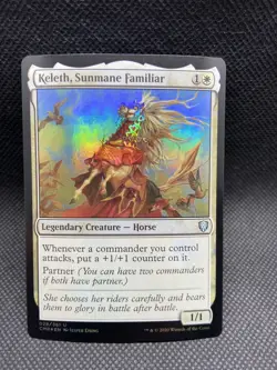 Keleth, Sunmane Familiar Foil - Commander Legends - MTG - Image 1