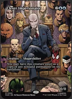 Clever Impersonator (Borderless) Marvel Universe Eternal-Legal Regular - Image 1