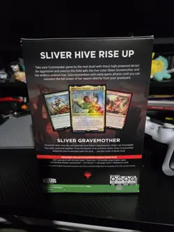 Magic the Gathering Sliver Swarm Commander Deck Commander Masters Ships Same Day - Image 4