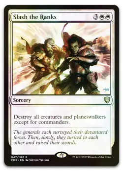 Slash the Ranks #47 (Foil) (NM) Commander Legends CMR Magic MTG - Image 1