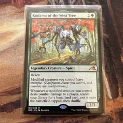 MTG Kodama of the West Tree Kamigawa: Neon Dynasty 199/302 Regular Mythic - Image 1