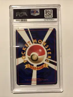 1999 Pocket Monsters Pokemon Japanese Venusaur Holo CD Promo PSA 4 - Image 2